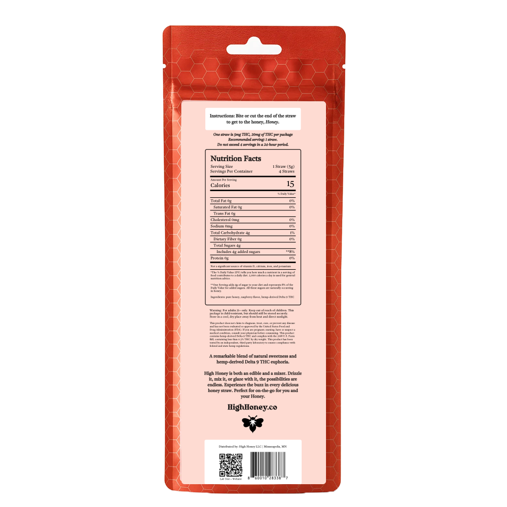High Honey | Razzberry 4-Pack